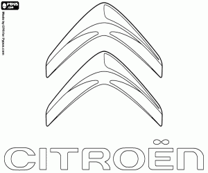 Colorear Logo Citroën
