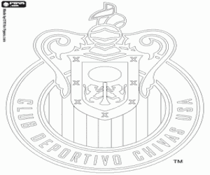 Colorear Logo Club Deportivo Chivas USA
