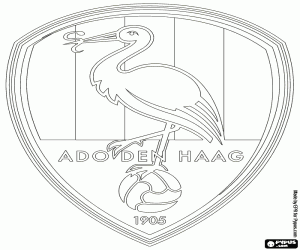 Colorear Logo de ADO Den Haag