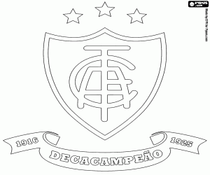 Colorear Logo de América Mineiro