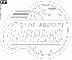 Colorear Logo de Los Angeles Clippers