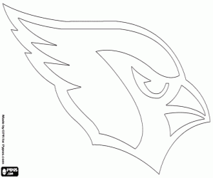 Colorear Logo de Arizona Cardinals
