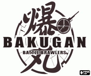 Colorear Logo de Bakugan