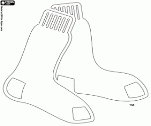 Colorear Logo de Boston Red Sox