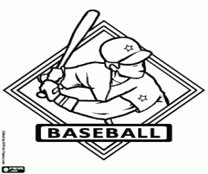 Colorear Logo de Béisbol