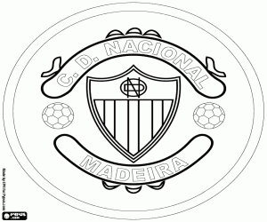 Colorear Logo de CD Nacional