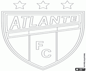 Colorear Logo de CF Atlante