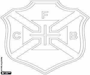 Colorear Logo de CF Belenenses