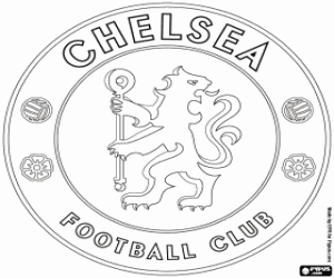 Colorear Logo de Chelsea FC