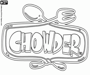 Colorear Logo de Chowder