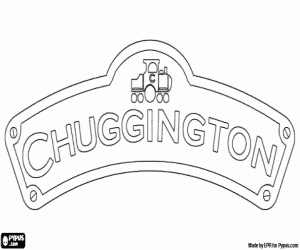 Colorear Logo de Chuggington