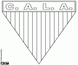 Colorear Logo de Club Atletico Los Andes