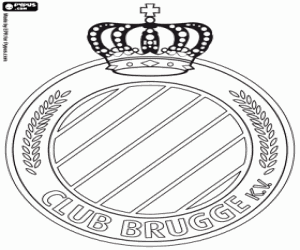 Colorear Logo de Club Brujas