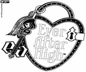 Colorear Logo de Ever After High