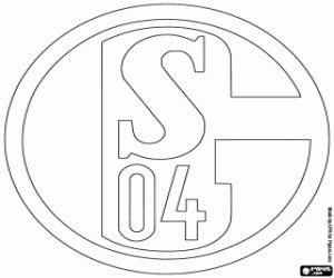 Colorear Logo de FC Shalke 04