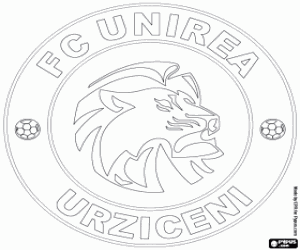 Colorear Logo de FC Unirea