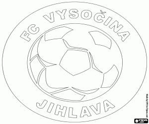 Colorear Logo de FC Vysočina Jihlava