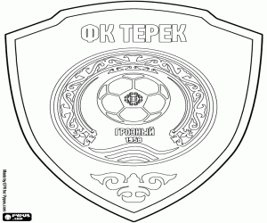 Colorear Logo de FK Terek Grozny