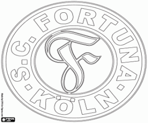 Colorear Logo de Fortuna Köln