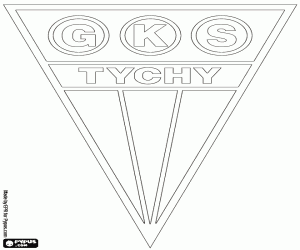 Colorear Logo de GKS Tychy