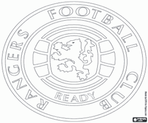 Colorear Logo de Glasgow Rangers