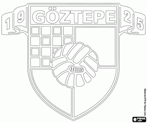 Colorear Logo de Göztepe SK