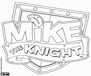 Colorear Logo de Mike The Knight