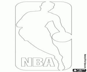Colorear Logo de la NBA