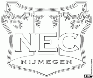 Colorear Logo de NEC Nimega