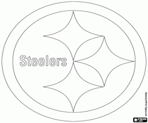 Colorear Logo de Pittsburgh Steelers