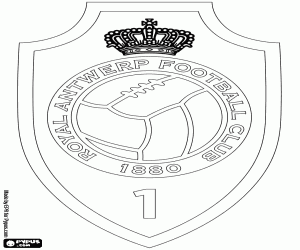Colorear Logo de Royal Antwerp FC