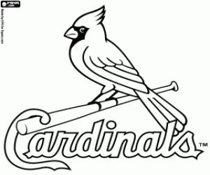 Colorear Logo de Saint Louis Cardinals