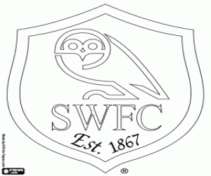 Colorear Logo de Sheffield Wednesday