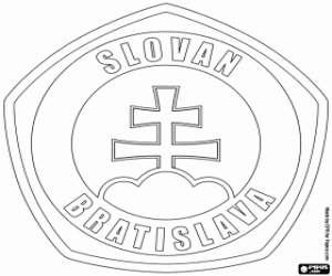 Colorear Logo de Slovan Bratislava