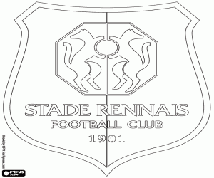 Colorear Logo de Stade Rennais FC