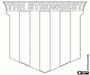 Colorear Logo de The Strongest