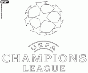 Colorear Logo de UEFA Champions League
