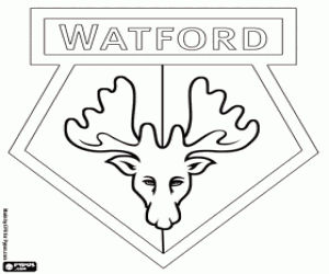 Colorear Logo de Watford FC
