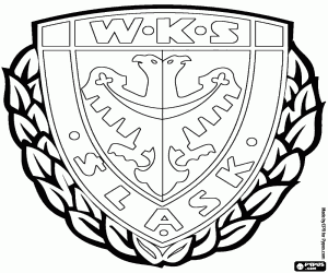 Colorear Logo de Śląsk Wrocław