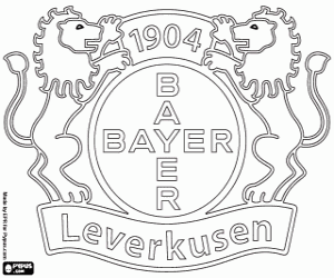 Colorear Logo del Bayer Leverkusen