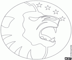 Colorear Logo del CD Olimpia