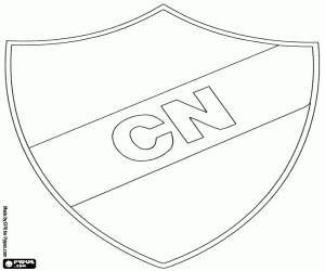 Colorear Logo del Club Nacional
