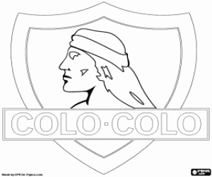 Colorear Logo del Colo-Colo