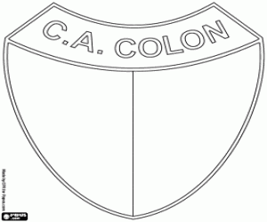 Colorear Logo del Colón de Santa Fe