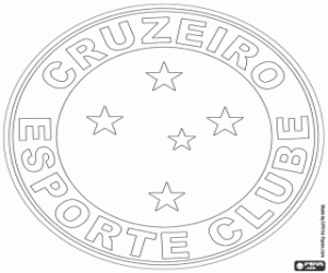 Colorear Logo del Cruzeiro