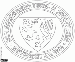 Colorear Logo del Eintracht Braunschweig