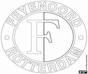 Colorear Logo del Feyenoord