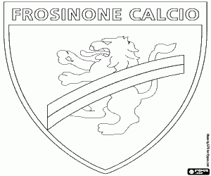 Colorear Logo del Frosinone Calcio