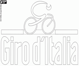 Colorear Logo del Giro de Italia