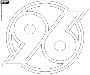 Colorear Logo del Hannover 96